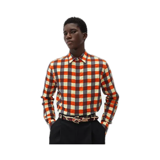 Gingham Cotton Shirt