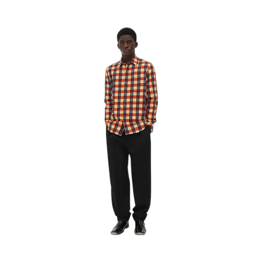 Gingham Cotton Shirt