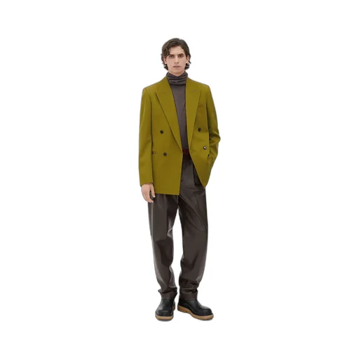 Wool Grain De Poudre Jacket