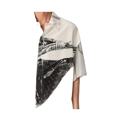 Silk Printed Shirt