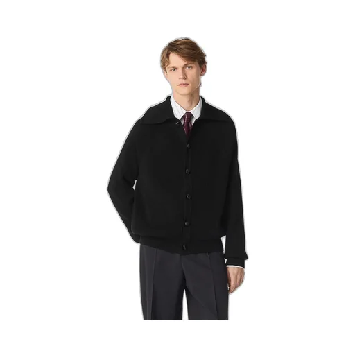 Cotton English Rib Cardigan