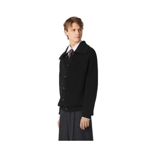Cotton English Rib Cardigan