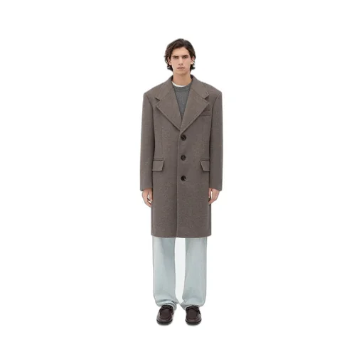 Double Wool And Cashmere Coat