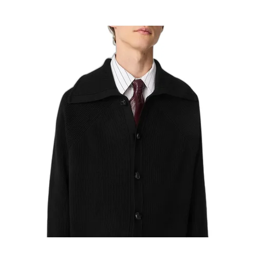 Cotton English Rib Cardigan