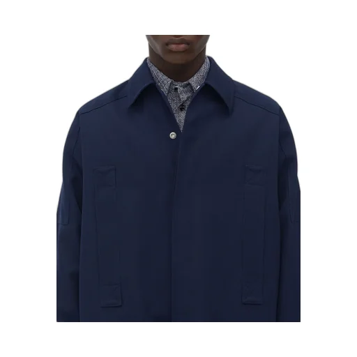 Wool Grain De Poudre Blouson