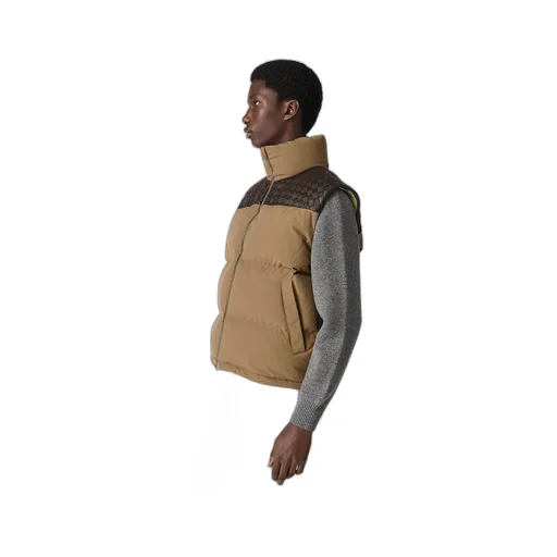 Frosted Poplin Puffer Gilet