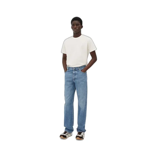 Vintage Indigo Straight Jeans