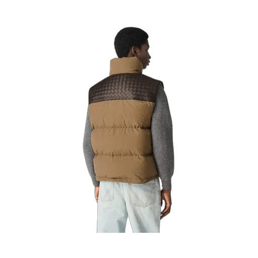 Frosted Poplin Puffer Gilet