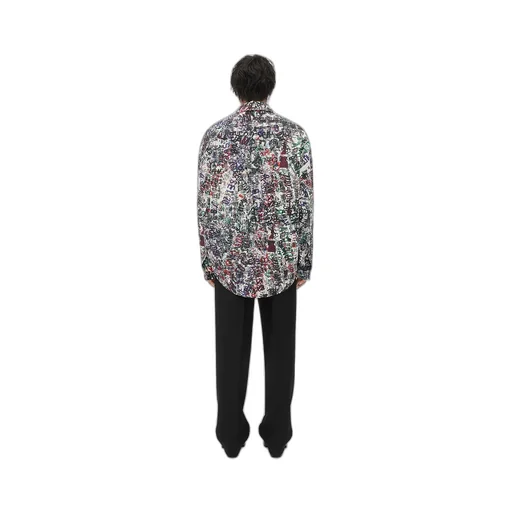 Cotton Wool Memory Print Shirt