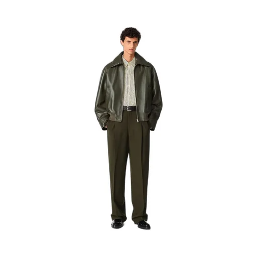 Leather Blouson