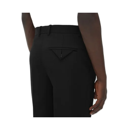 Wool Grain De Poudre Trousers