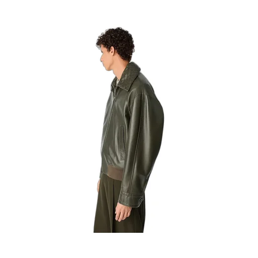 Leather Blouson