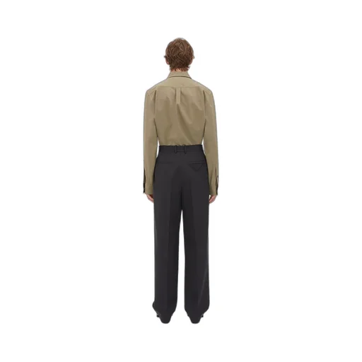 Light Tailored Wool Trousers