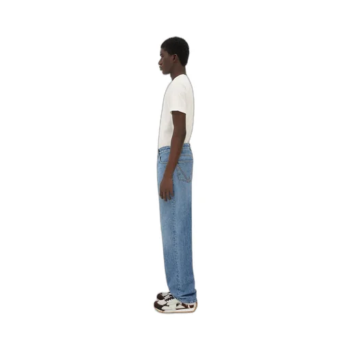 Vintage Indigo Straight Jeans