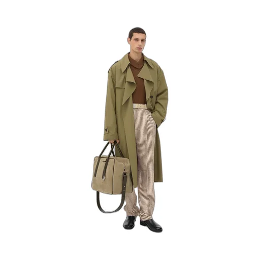 Knotted Viscose And Silk Trousers