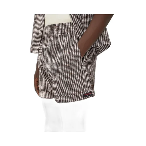 Knotted Viscose Check Shirt