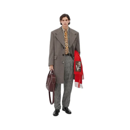 Boucle Gingham Wool Jacket