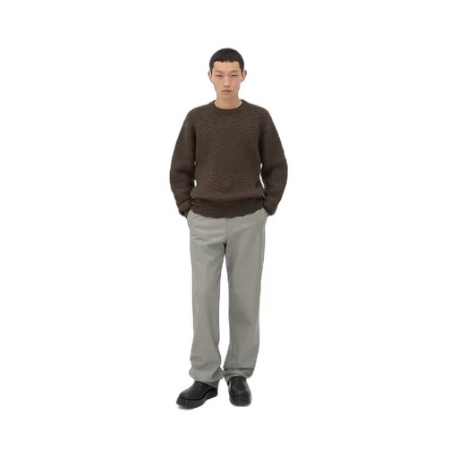 Leather Wide Leg Trousers