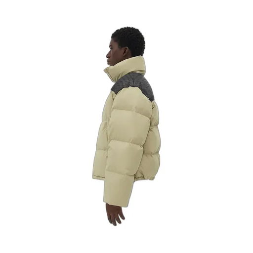 Frosted Poplin Puffer Jacket