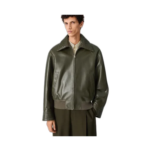 Leather Blouson