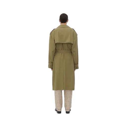 Fine Wool Trench Coat