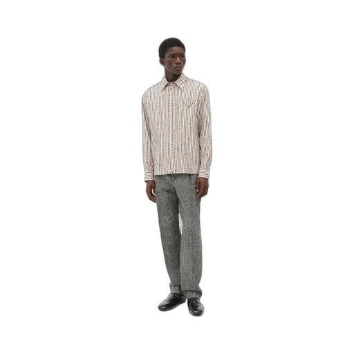 Knotted Viscose Silk Shirt