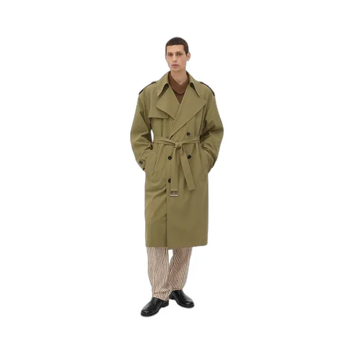 Fine Wool Trench Coat