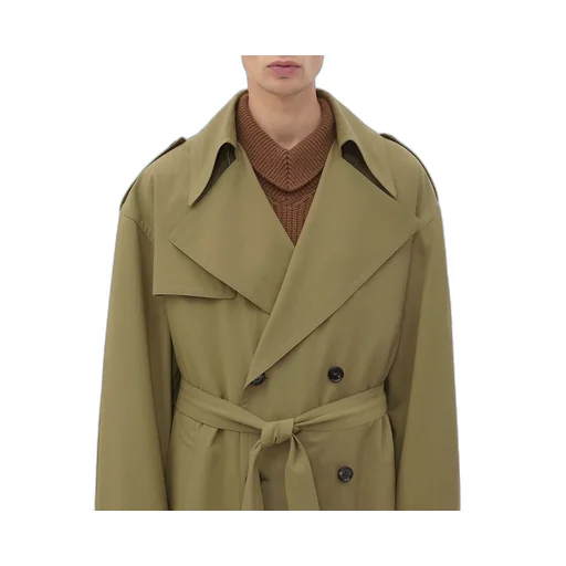 Fine Wool Trench Coat