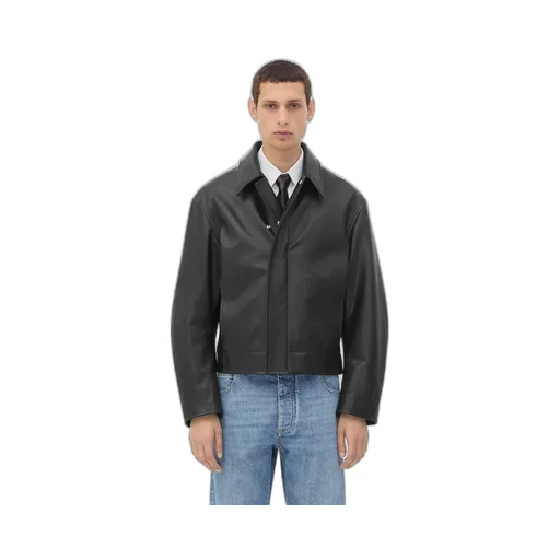 Leather Blouson