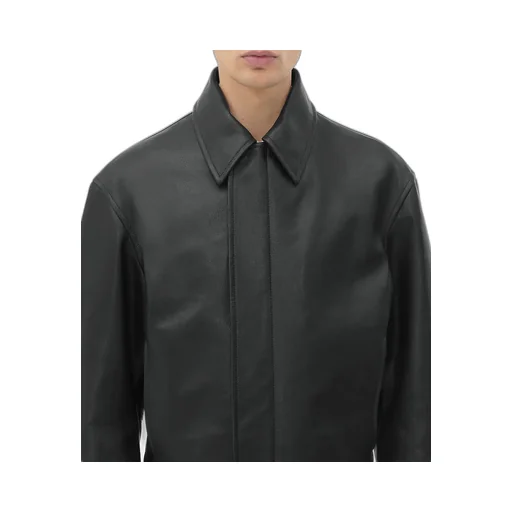 Leather Blouson
