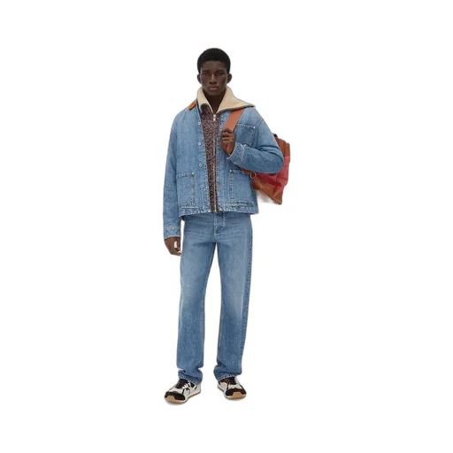Vintage Indigo Straight Jeans