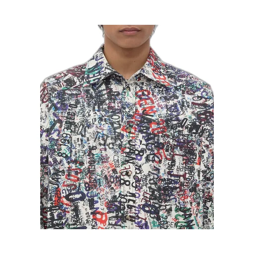 Cotton Wool Memory Print Shirt