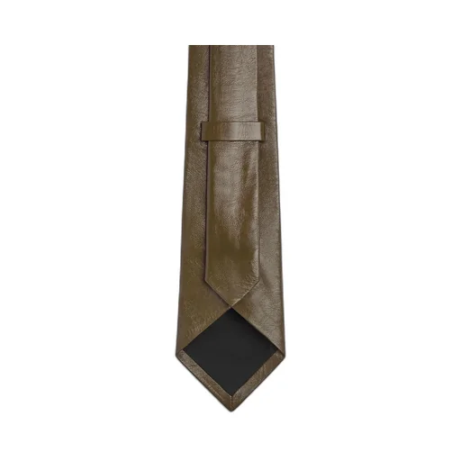 Shiny Leather Tie