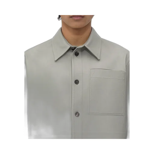 Bonded Leather Shirt