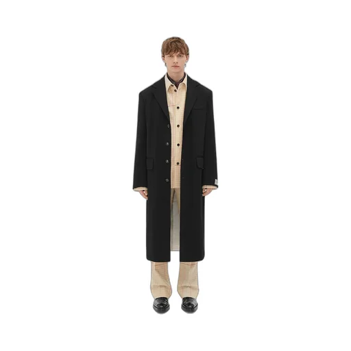 Matt Fluid Viscose Jersey Coat
