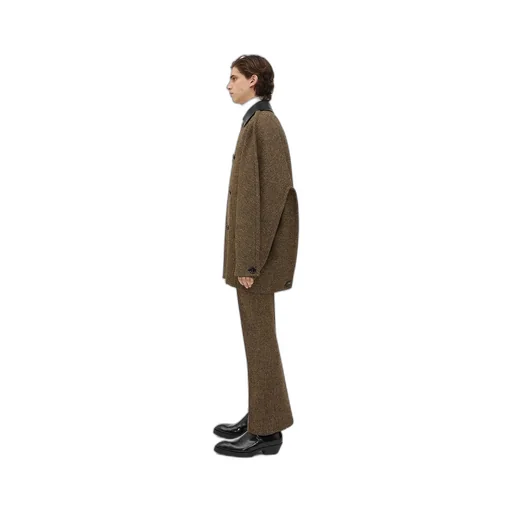 Double Compact Cotton Frise Coat