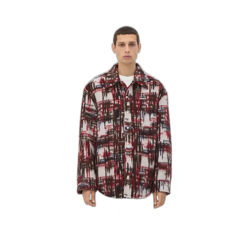 Alpaca Check Overshirt