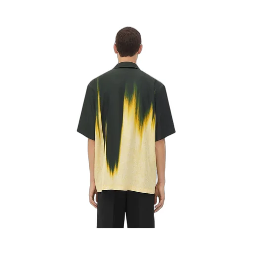 Viscose Degrade Petal Print Shirt