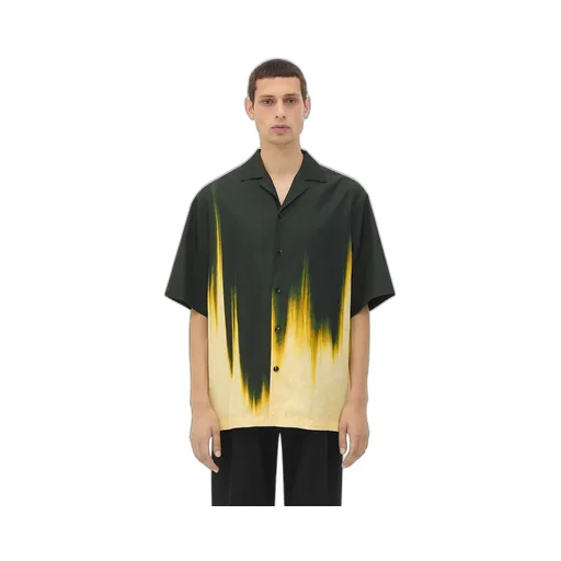 Viscose Degrade Petal Print Shirt
