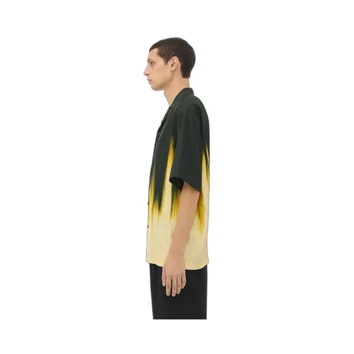 Viscose Degrade Petal Print Shirt