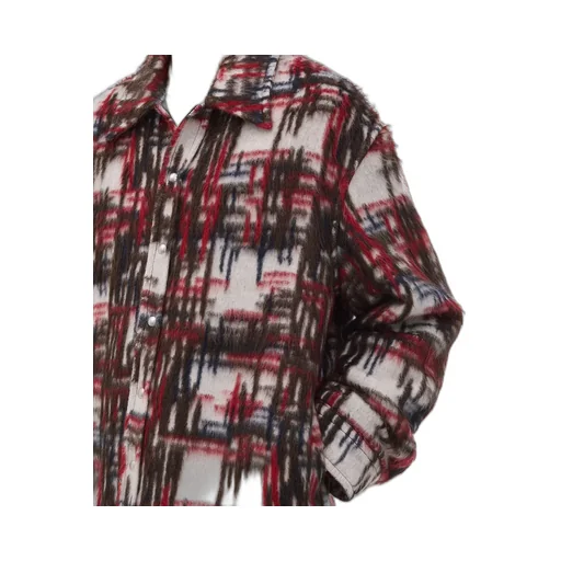 Alpaca Check Overshirt