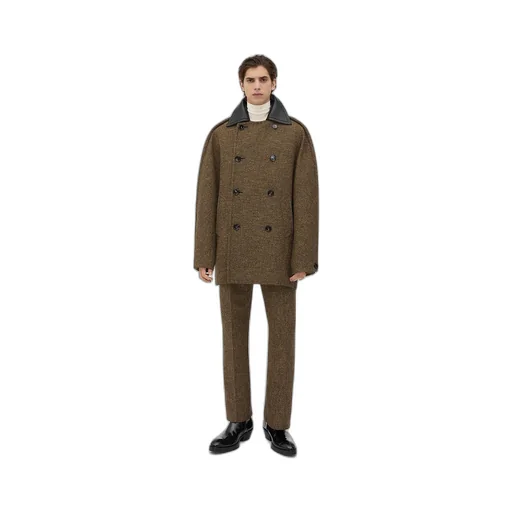 Double Compact Cotton Frise Coat