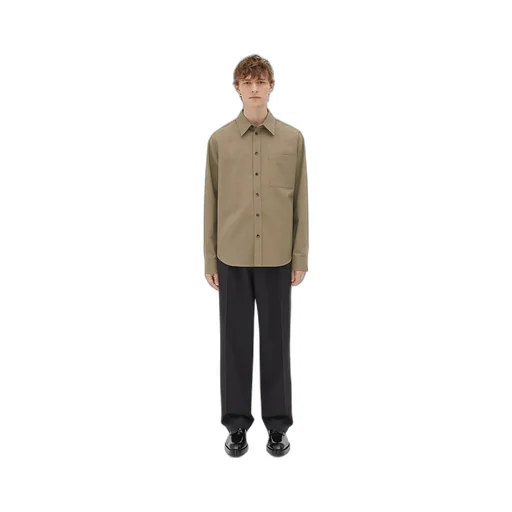 Light Tailored Wool Shirt