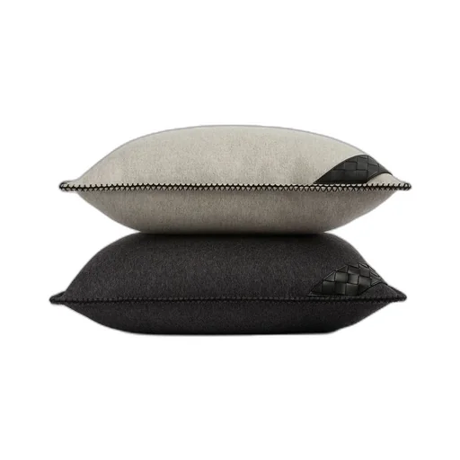 Intrecciato Patch Cushion