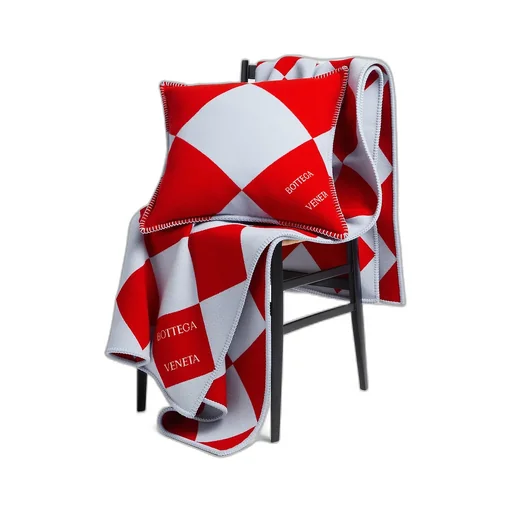 Jacquard Check Cushion
