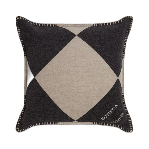 Jacquard Check Cushion