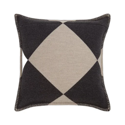 Jacquard Check Cushion