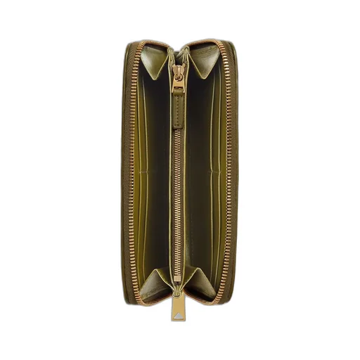 Intrecciato Zip Around Wallet