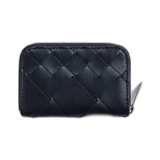 Intrecciato Zippered Coin Purse