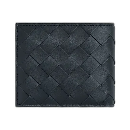 Intrecciato Bi-Fold Wallet With Coin Purse